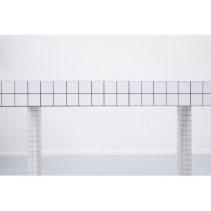 Vintage Quaderna Console Table By Superstudio For Zanotta, 1970s
