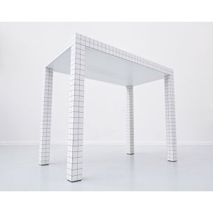 Vintage Quaderna Console Table By Superstudio For Zanotta, 1970s