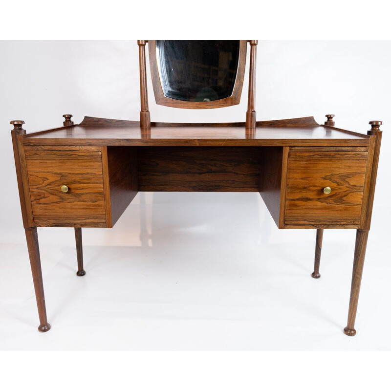Vintage Dressing table in rosewood by Chr. Linneberg 1960s