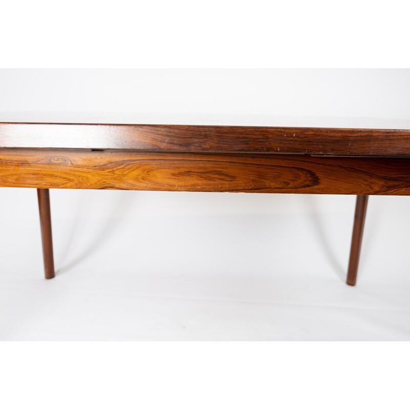 Vintage Dining table in rosewood with extensions by Henning Kjærnulf and by Vejle Furniture Factory 1960s