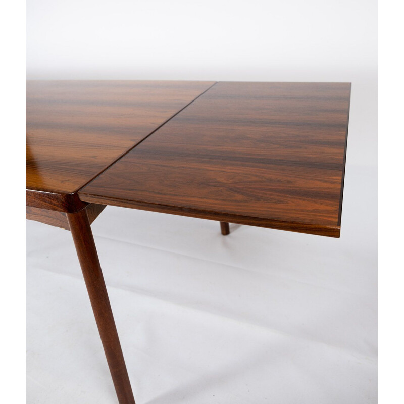 Vintage Dining table in rosewood with extensions by Henning Kjærnulf and by Vejle Furniture Factory 1960s