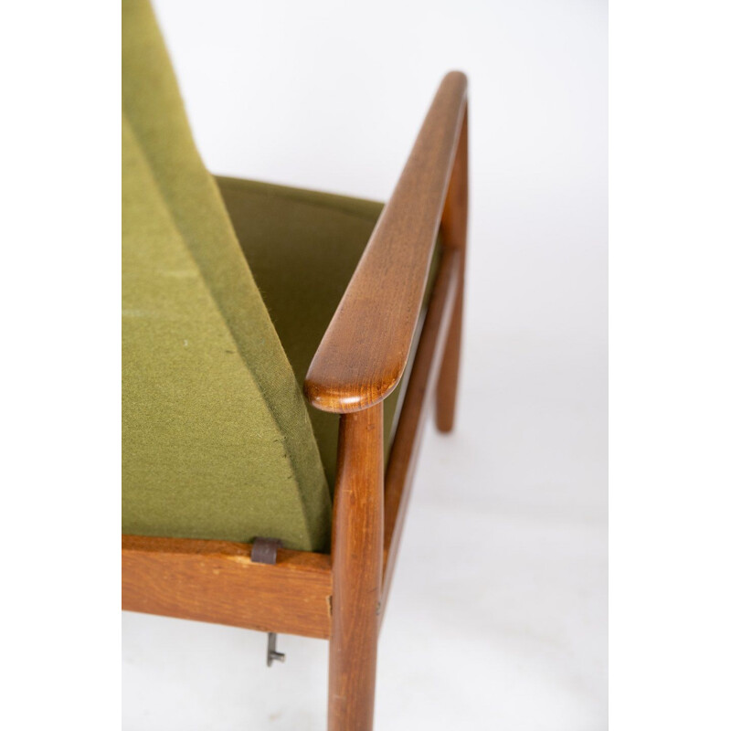 Vintage fauteuil van Alf Svensson en Fritz Hansen 1960