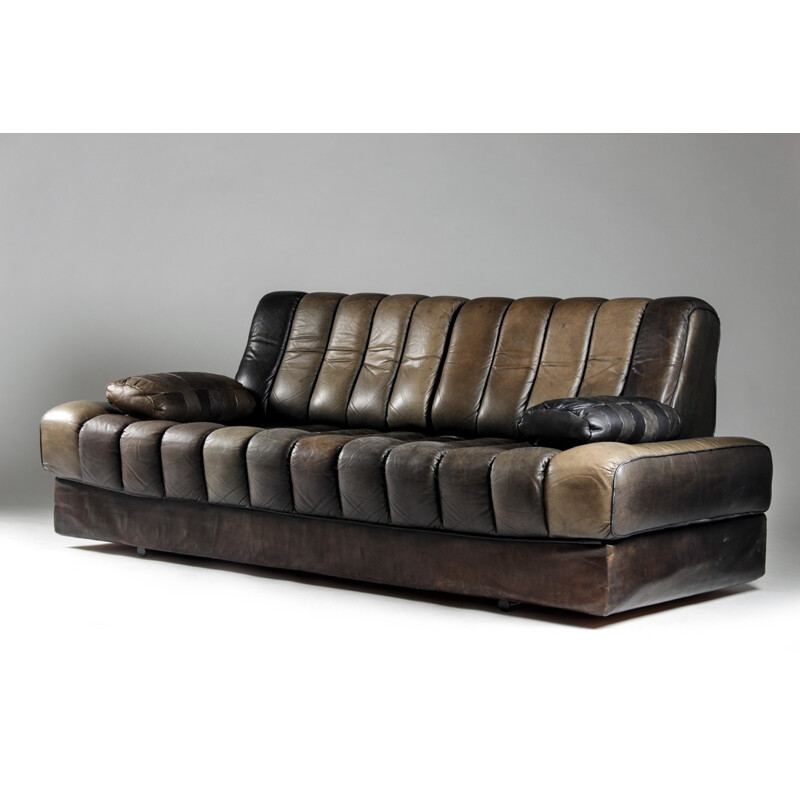 DS85 De Sede sofa / daybed in leather - 1970s