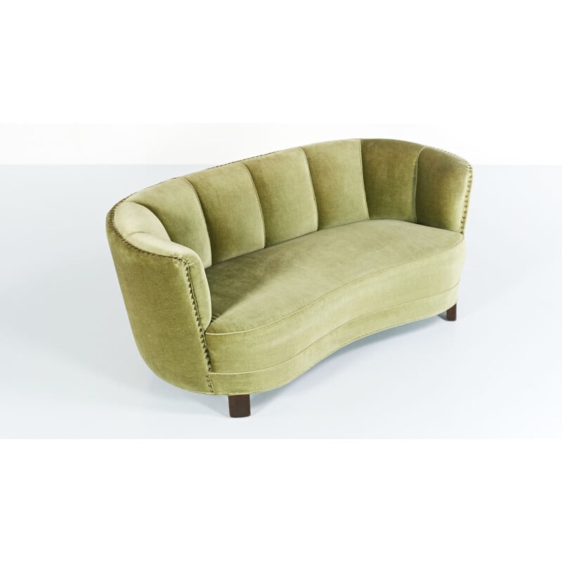 Vintage "Banana" sofa, Denmark 1940s