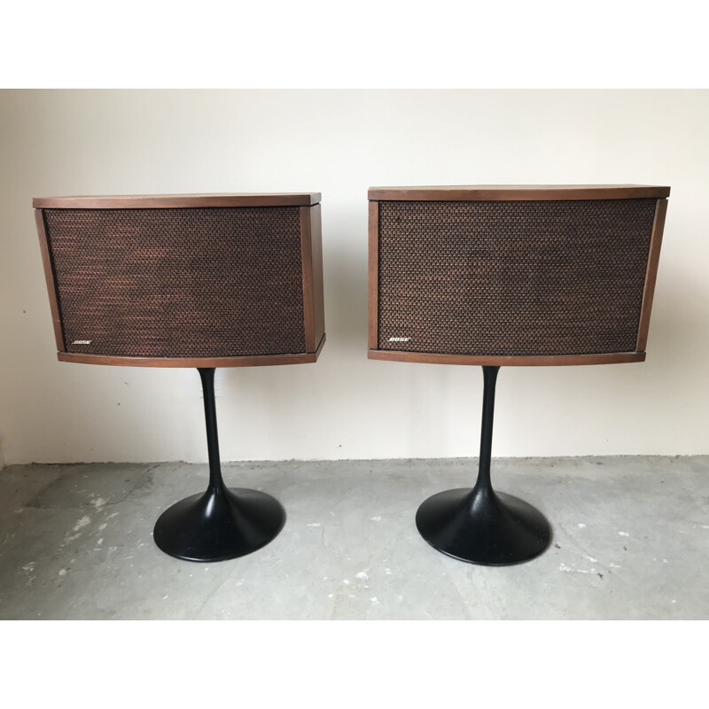 Pair of vintage Bose Model 901 Series 4 speakers 1970s