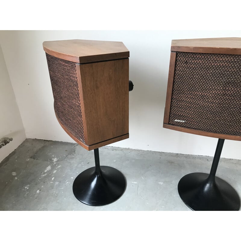 Pair of vintage Bose Model 901 Series 4 speakers 1970s