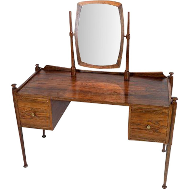 Vintage Dressing table in rosewood by Chr. Linneberg 1960s