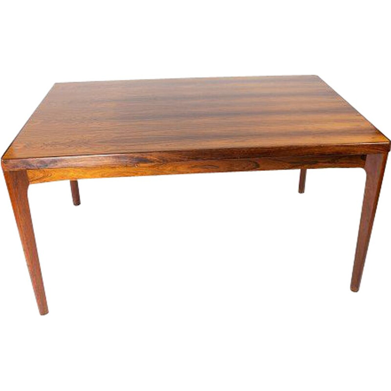 Vintage Dining table in rosewood with extensions by Henning Kjærnulf and by Vejle Furniture Factory 1960s