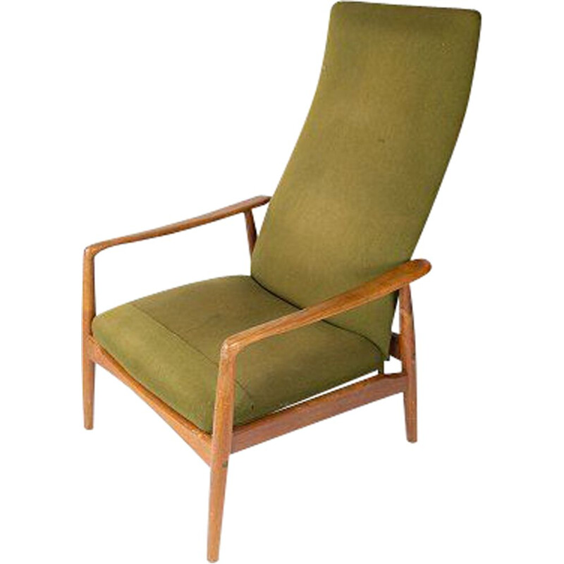 Vintage fauteuil van Alf Svensson en Fritz Hansen 1960