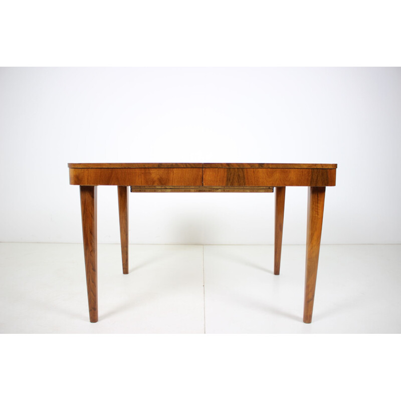 Vintage Extendable Dining Table by Jindrich Halabala, Czechoslovakia 1958s