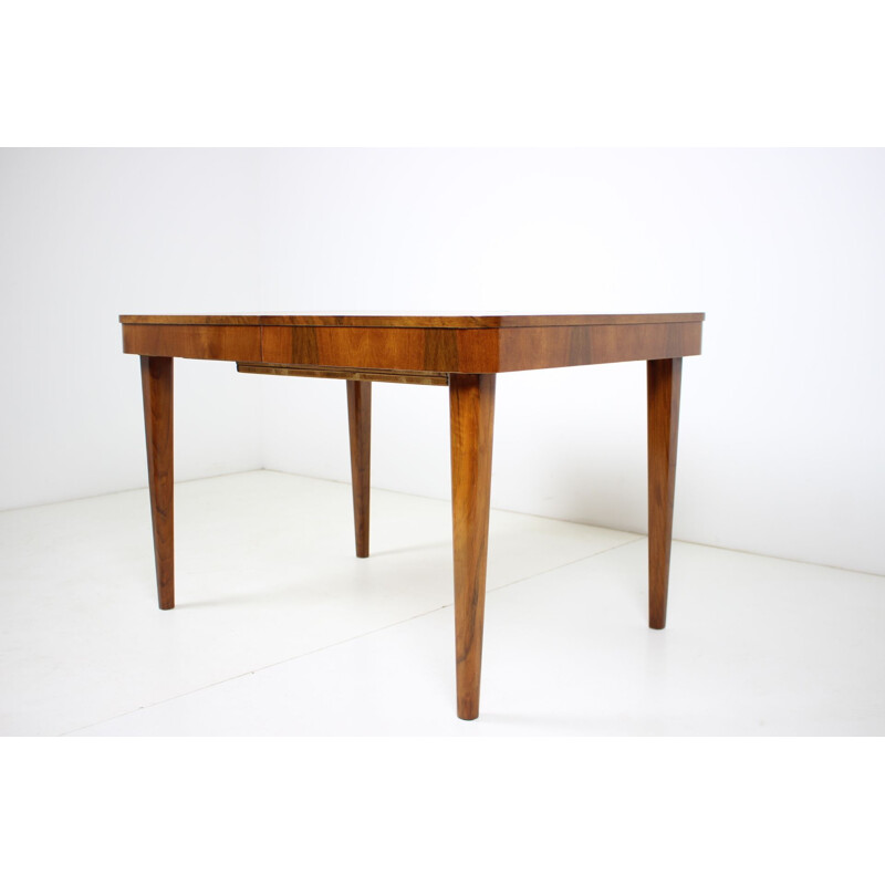 Vintage Extendable Dining Table by Jindrich Halabala, Czechoslovakia 1958s