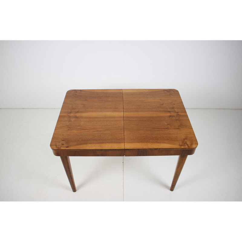 Vintage Extendable Dining Table by Jindrich Halabala, Czechoslovakia 1958s