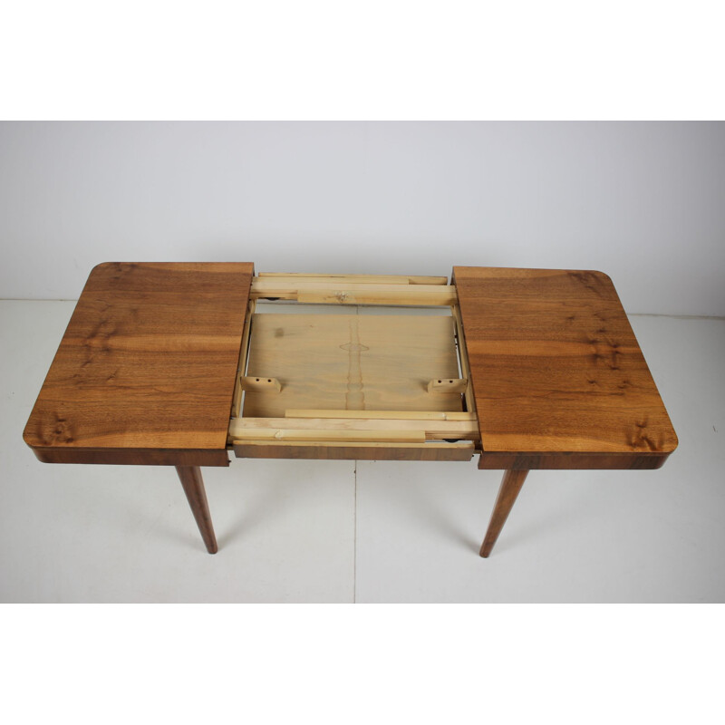 Vintage Extendable Dining Table by Jindrich Halabala, Czechoslovakia 1958s