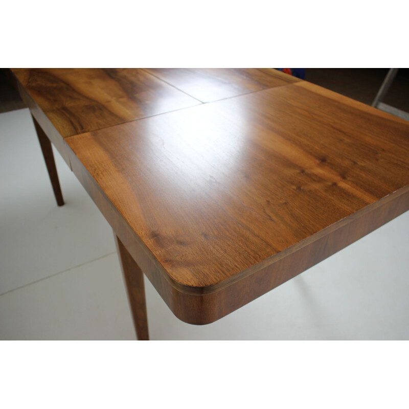 Vintage Extendable Dining Table by Jindrich Halabala, Czechoslovakia 1958s