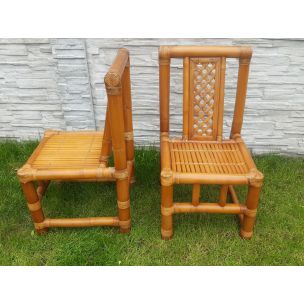 Vintage Bamboo garden set