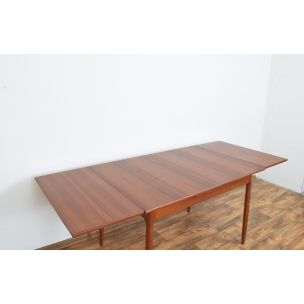 Mid-Century Teak Extendable Dining Table, Denmark 1960s