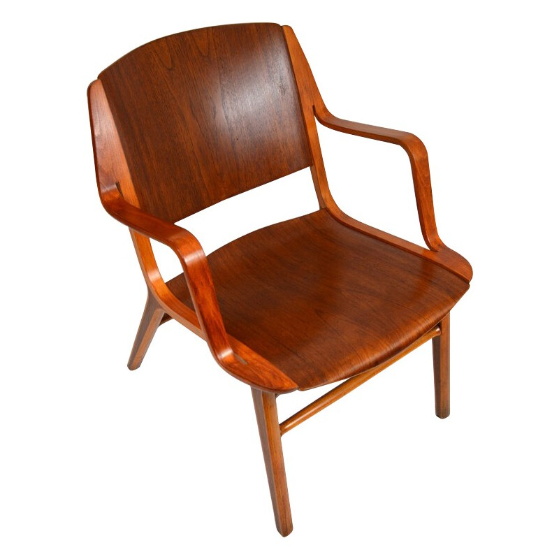 Mid century modern armchair, Peter HVIDT - 1960s