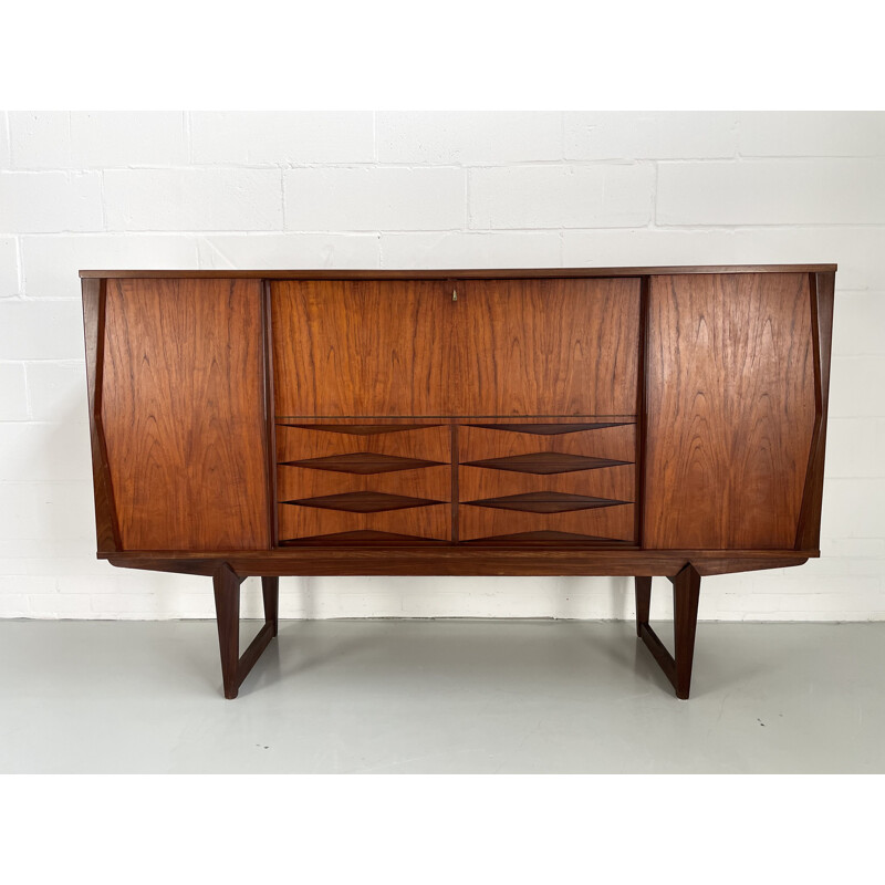 Vintage highboard, Denmark 1960s