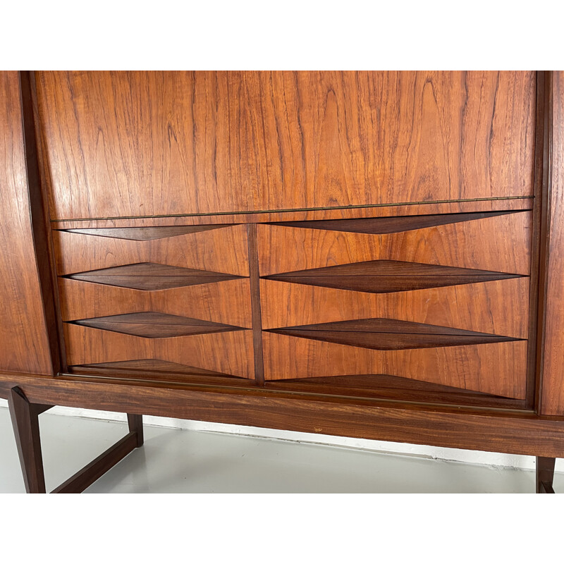 Vintage highboard, Denmark 1960s