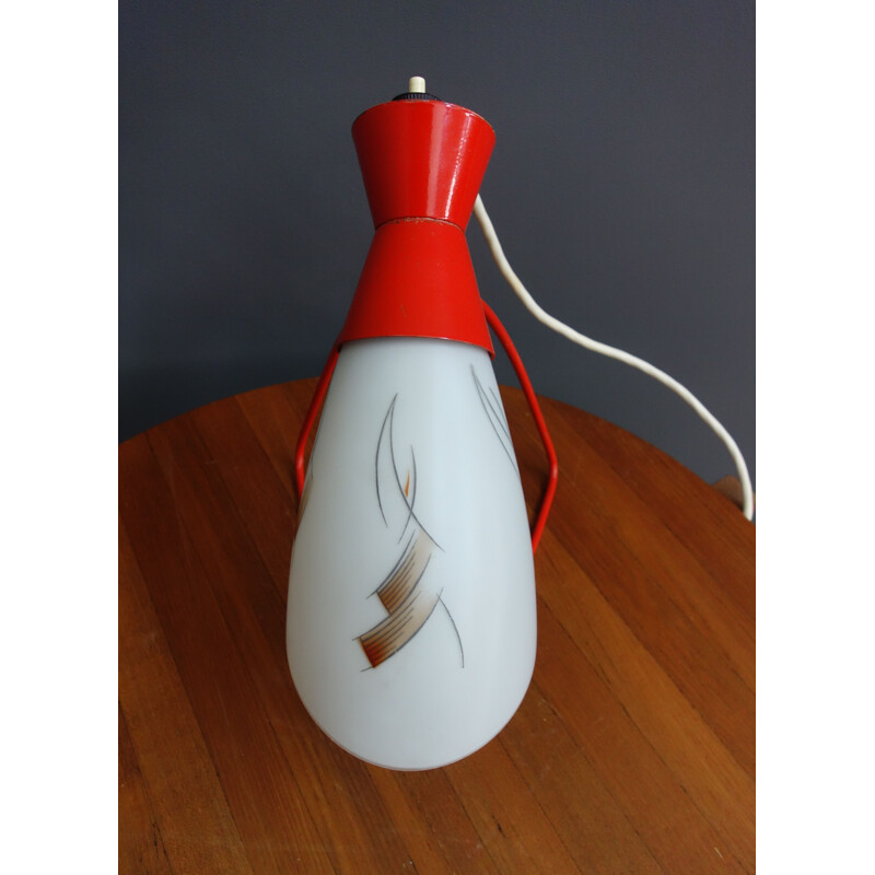 Vintage Napako lamp by Josef Hurka model 1621, Czechoslovakia 1960s