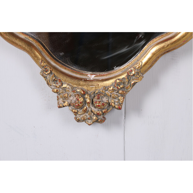 Vintage gold mirror France 1960s