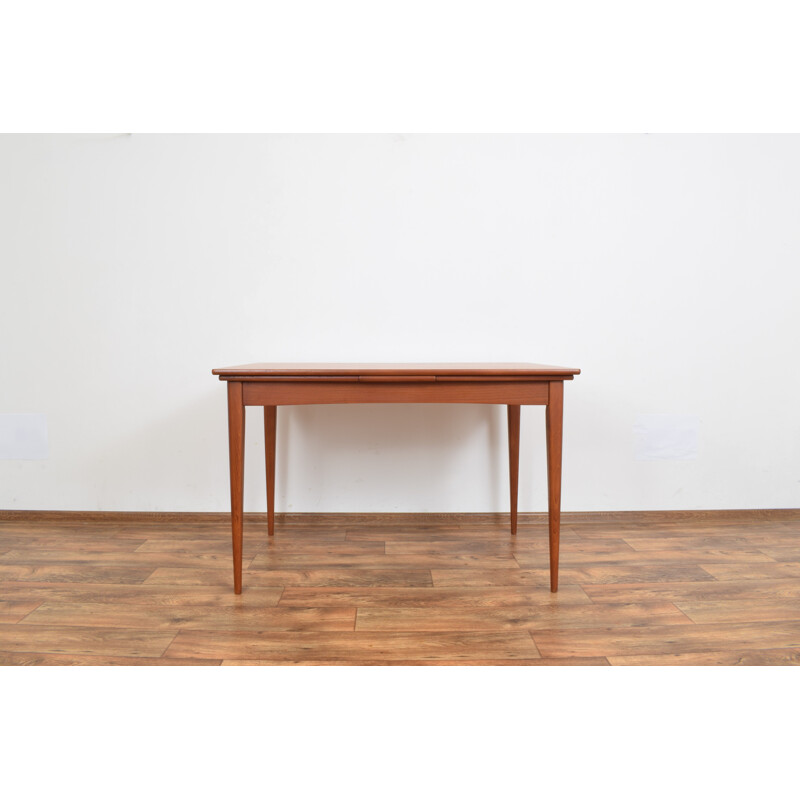 Vintage Teak Extendable Dining Table from Friedrich A. Flamme, German 1960s