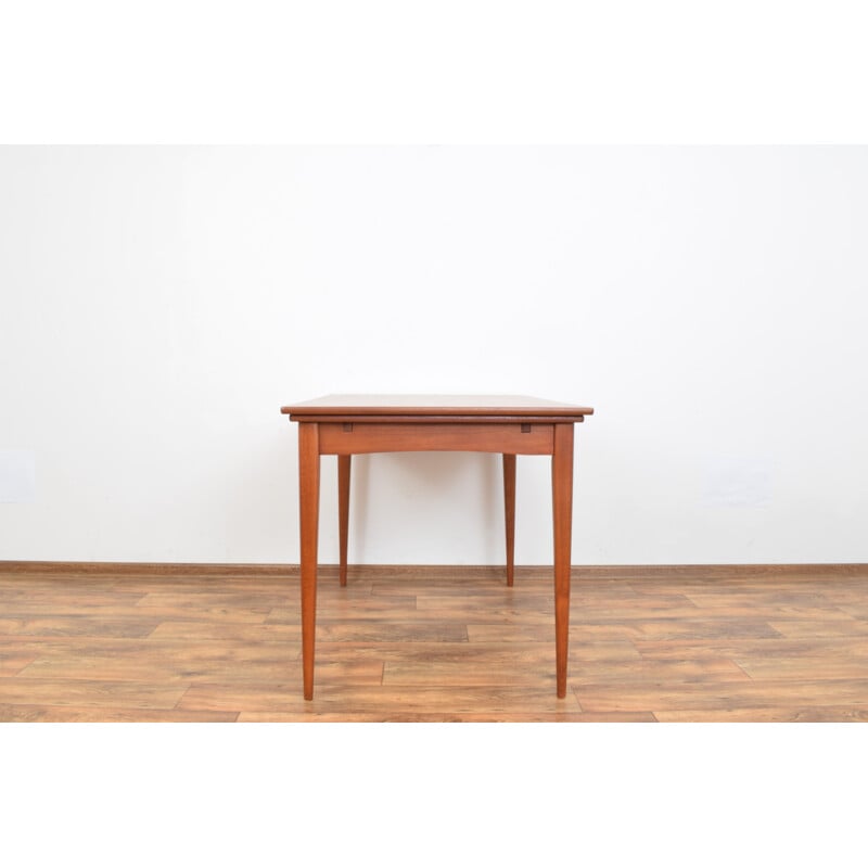 Vintage Teak Extendable Dining Table from Friedrich A. Flamme, German 1960s