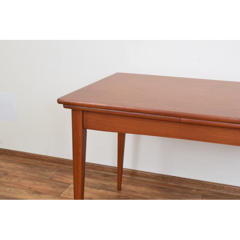 Vintage Teak Extendable Dining Table from Friedrich A. Flamme, German 1960s