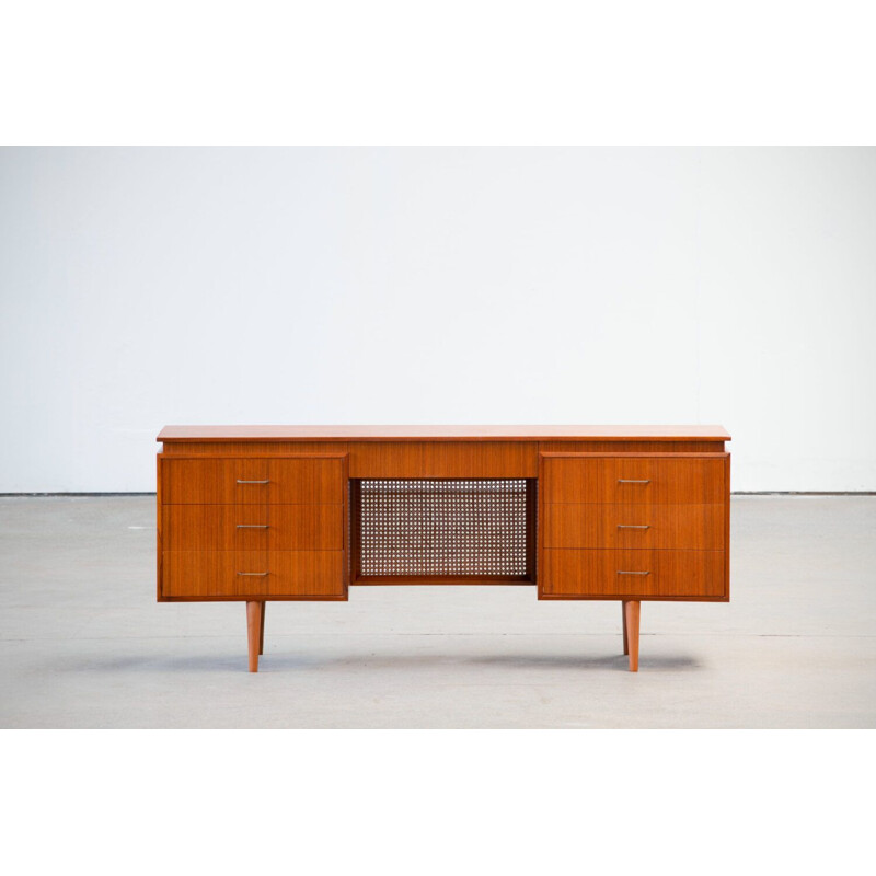 Vintage teak desk, Scandinavian 1960s