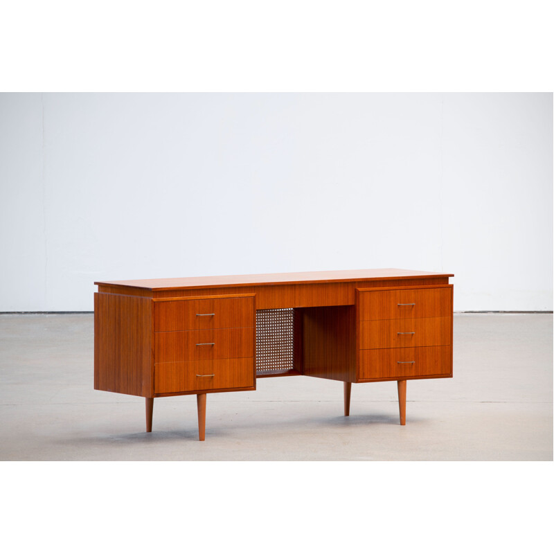 Vintage teak desk, Scandinavian 1960s