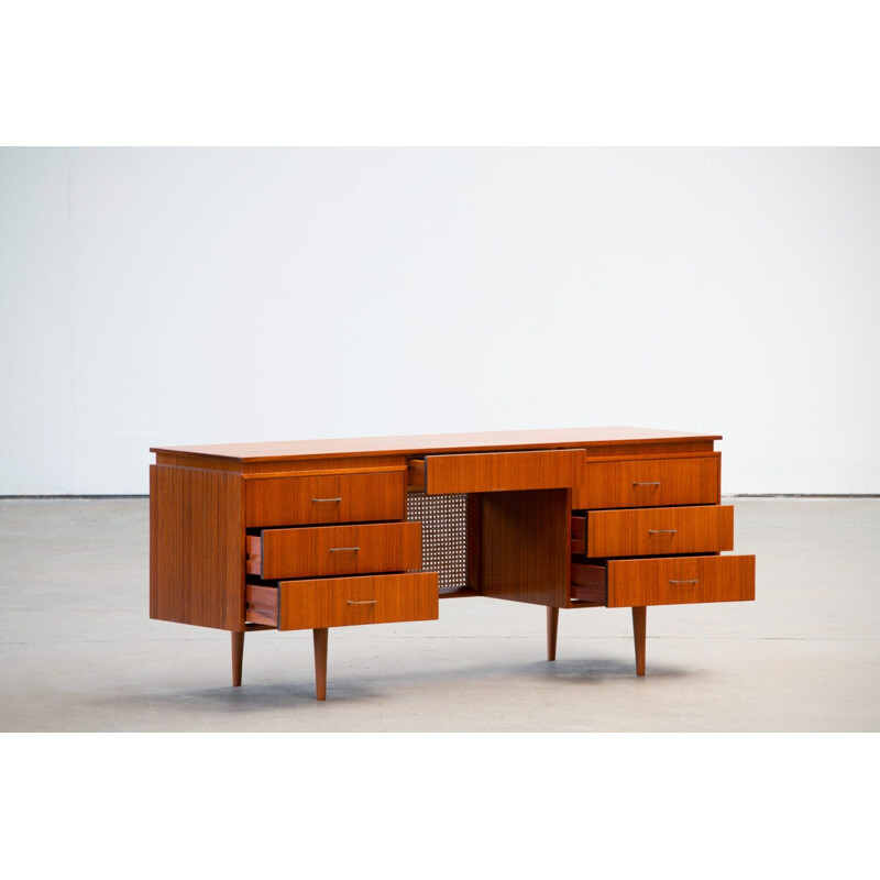 Vintage teak desk, Scandinavian 1960s