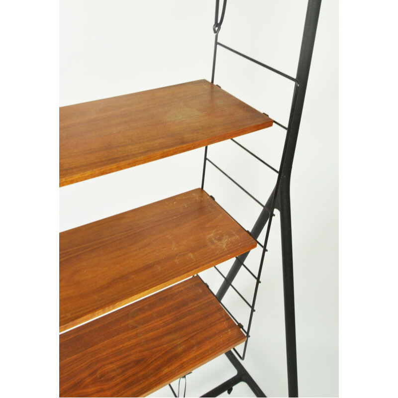 Vintage modular bookcase by Kajs and Nisse for Strinning for String, Sweden 1960