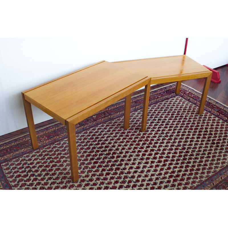 Vintage Nesting Tables Cherry From Rex Raab For Wilhelm Renz 1960s