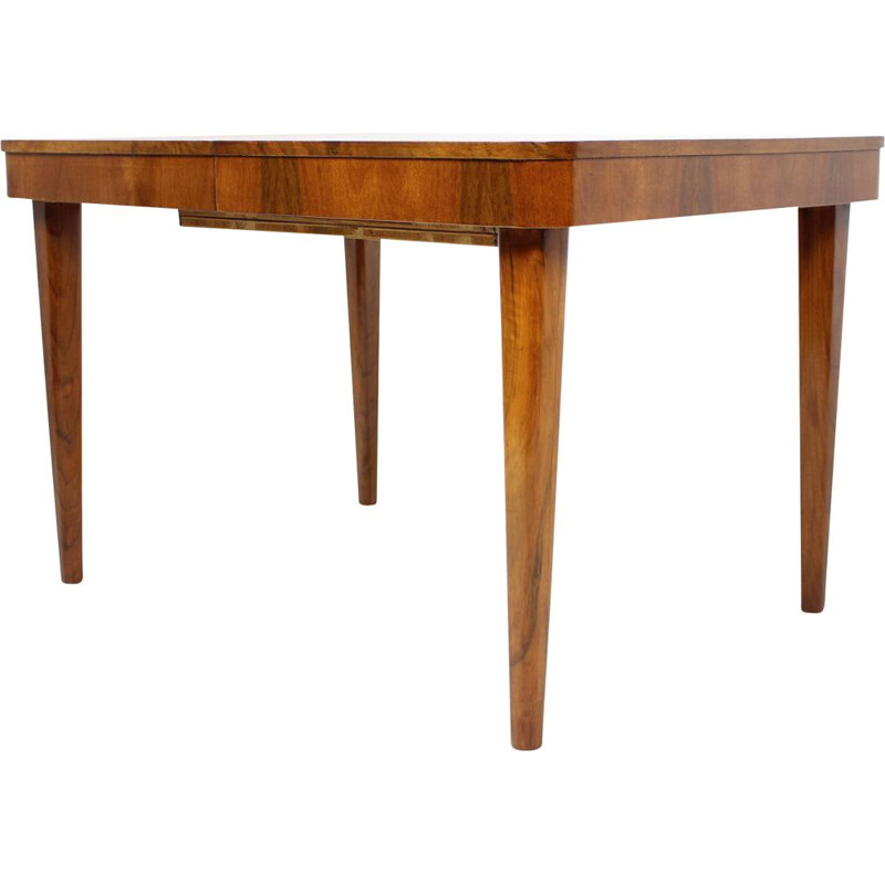 Vintage Extendable Dining Table by Jindrich Halabala, Czechoslovakia 1958s