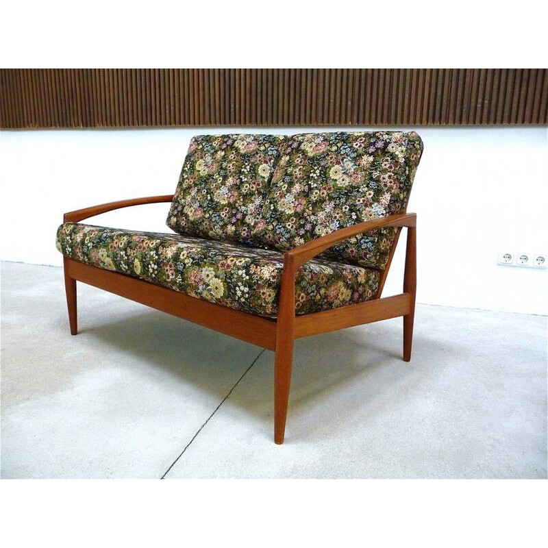 Suite de salon scandinave Magnus Olesen en bois de teck, Kai KRISTIANSEN - 1960