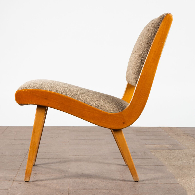 Fauteuil vintage "Vostra Easy Chair" de Jens Risom pour Walter Knoll 1950