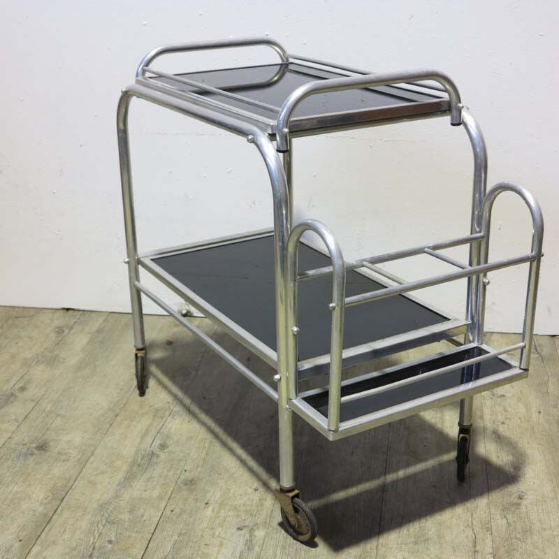 Vintage Art Deco Trolley, French 1930s