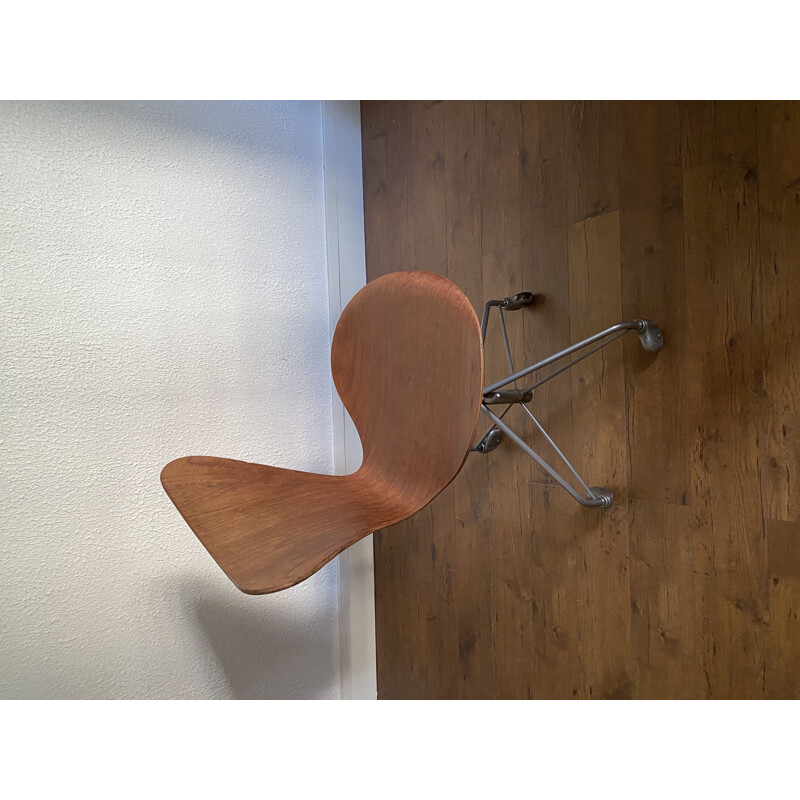 Chaise vintage de bureau série 7 ou 3117 par Arne Jacobsen 1955
