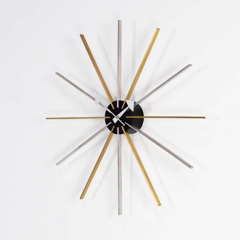 Vintage "star" wall clock