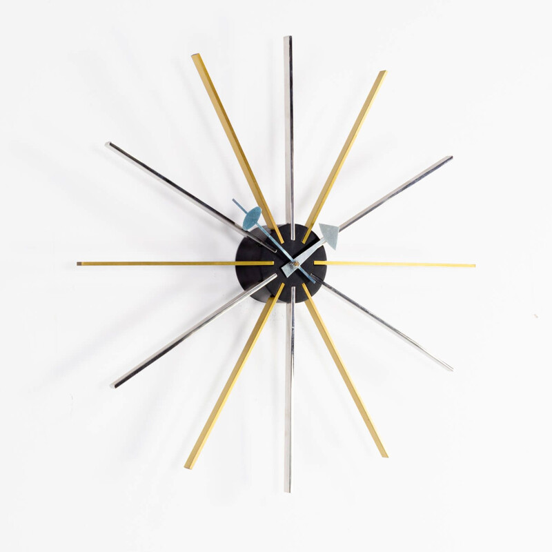 Vintage "star" wall clock