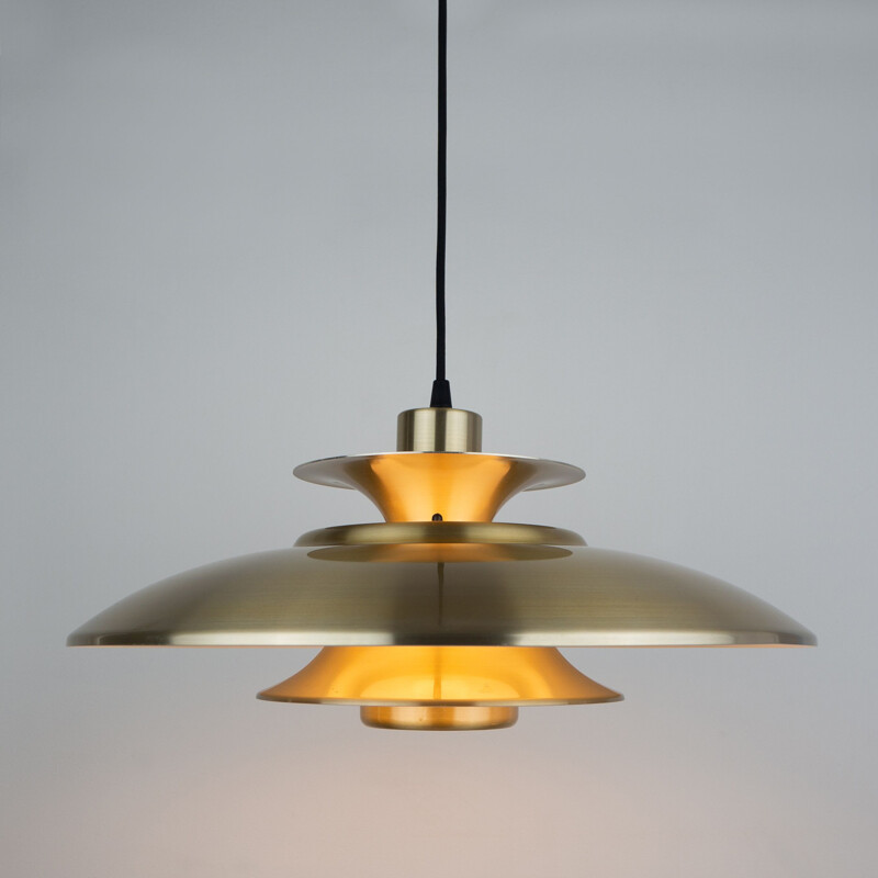 Vintage pendant lamp Lyskaer by Bent Nordsted, Denmark 1970s