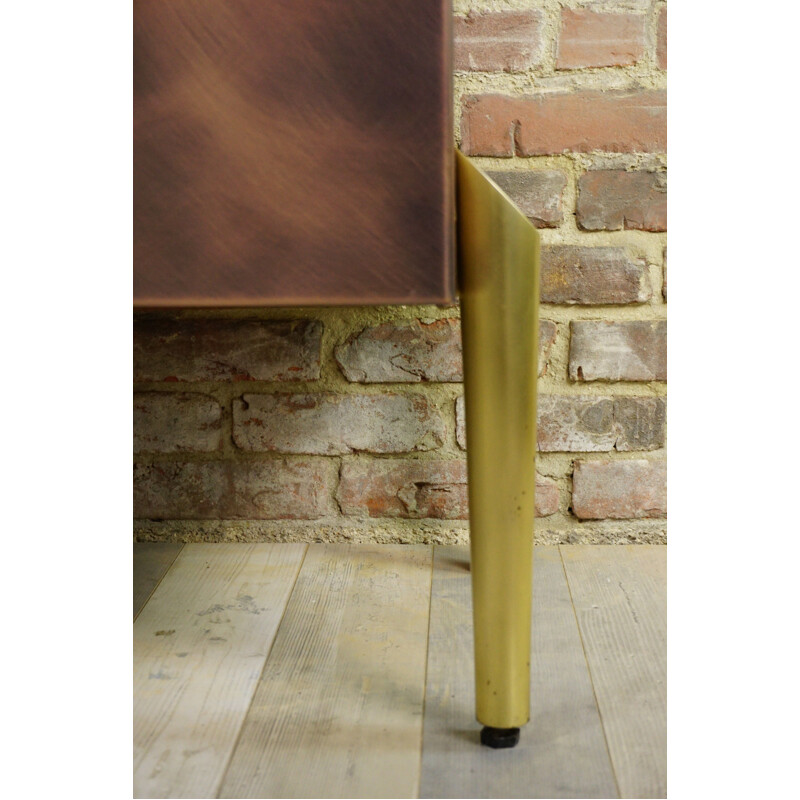 Vintage brass and copper bar furniture by Belgo Chrom