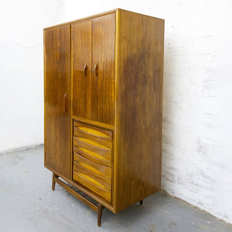 Armoire vintage en teck, Scandinave 1950