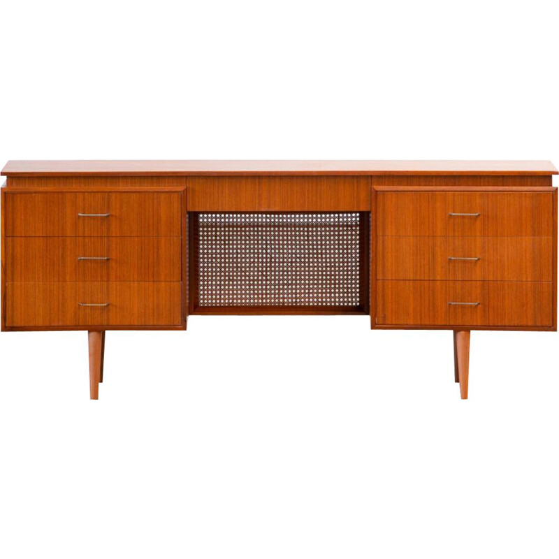 Vintage teak desk, Scandinavian 1960s