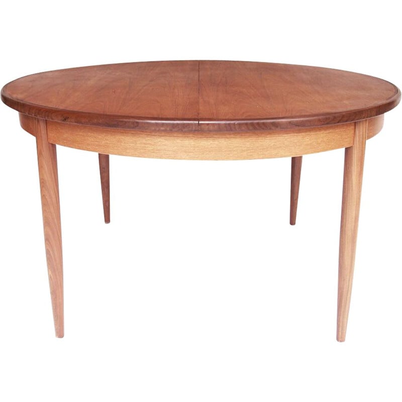 Vintage round dining table Gplan, Scandinavian 1960s