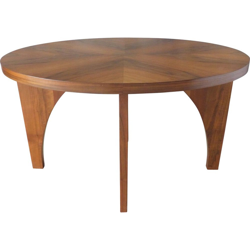 Vintage Oval Dining Table 1950s
