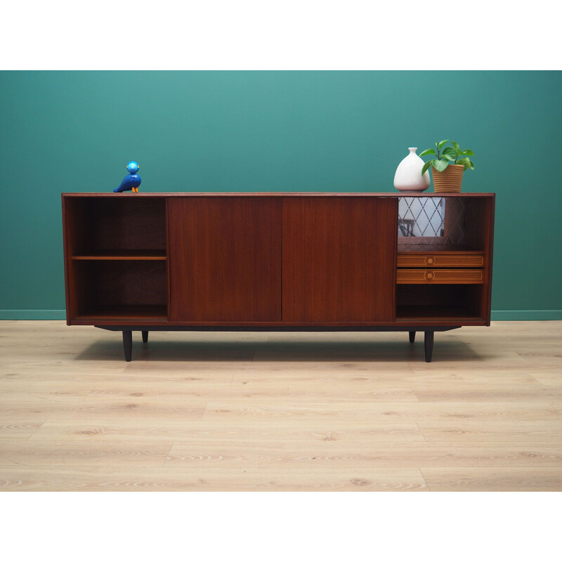 Vintage Teak sideboard by E. W. Bach, Danish 1970s