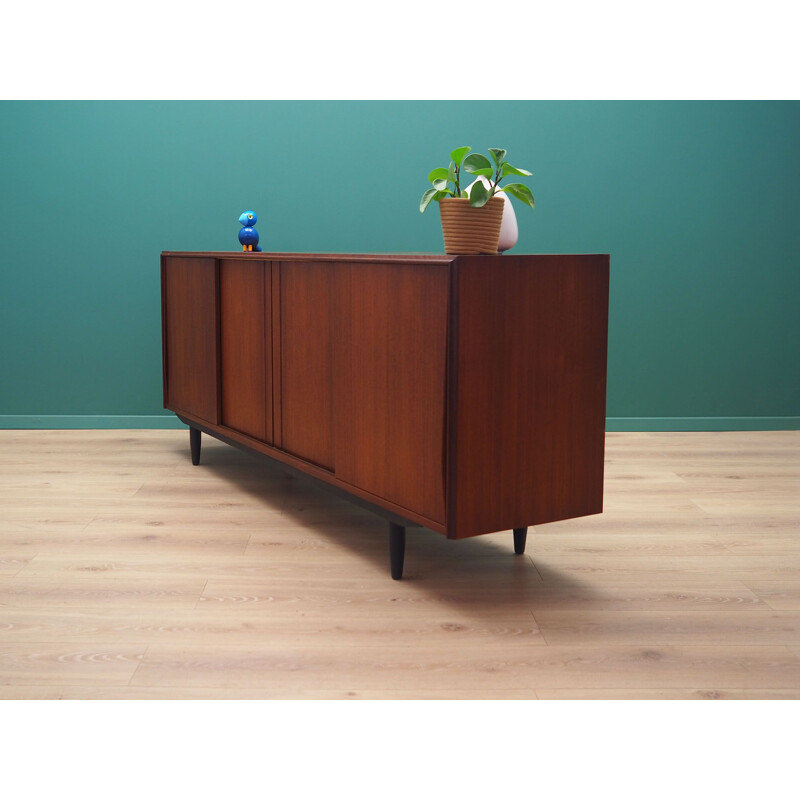 Vintage Teak sideboard by E. W. Bach, Danish 1970s