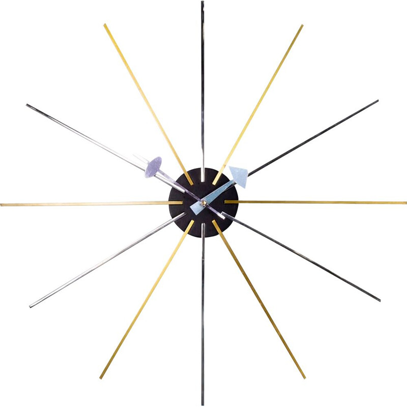 Vintage "star" wall clock