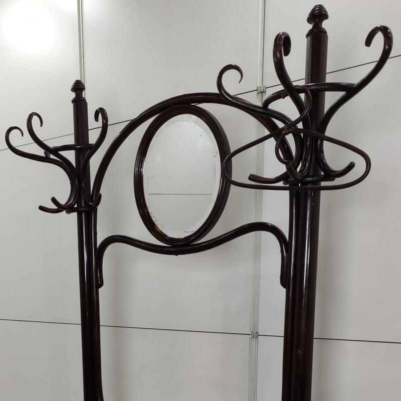 Vintage Thonet double coat rack